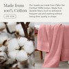 NY Loft 100% Cotton Bath Towel 4 Pack | Super