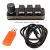 Mini 3 Key Keypad with Knob Custom Programming Hot Swappable