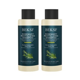 BEKSF Rosemary Shampoo It Regulates Thebalance Of Scalp Oil Cares For Your Hair & Deeply Cleanses& Sulfate Paraben-Free for Oily Scalp & Sensitive Skin