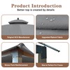 SCOCANOPY Replacement Cover Fit for 10X12 Ft Eagle Brooke Soft