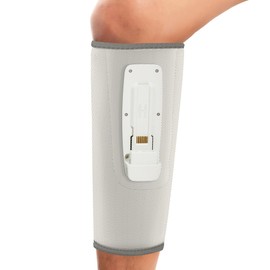HoMedics Modulair Calf Support Compression Massage to Improve Blood Circulation and Muscle Relaxation, Ideal for Sports, 5 Hours Runtime, 4 Programmes, 5 Intensity Levels, 3 Heat Settings