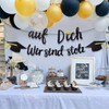 Graduation Decoration - 'Wir sind stolz auf Dich' Glitter Garland