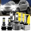 ENJOYAKOM For Kia Sorento 2014-2018 HID 6Pcs Front LED Headlight