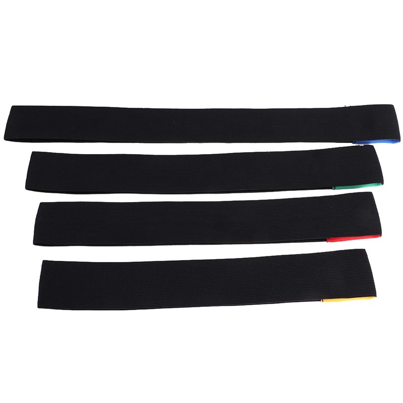 4pcs 14/16/18/20 Inch Drum Cymbal Mute Belt Practice Silencer Dampener