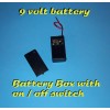 n/a BATTERY BOX WITH ON/OFF SWITCH - 9 VOLT BATTERY