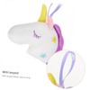 Baluue Unicorn Bath Sponge Mesh Shower Puff Exfoliating Brush Soft