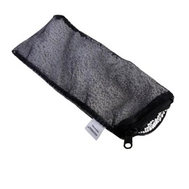 AQUANEAT Aquarium Filter Media Bags, Fish Tank Coarse/Fine Mesh Bags, 3”x8”/5.5”x8” with Plastic Zipper for Activated Carbon 10pcs (Fine, 3" x 8")