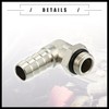 Hihaha Universal Car 90 Degree Brass Fitting Hose Adapter, Hose