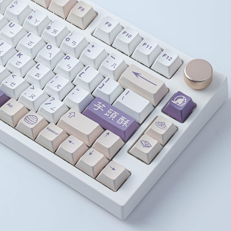 Tsungup PBT Keycaps, 142 Keys Cherry Profile Keycap Dye Sublimation