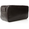 Dopp Men's Seasoned Soft Sided Multi-Zip Travel Kit-Leather, Brown, One