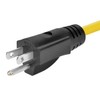 Monoprice Outdoor Extension Cord - NEMA 5-15P to NEMA 5-15R,