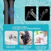 FASDUNT Dual Handheld Shower Head Combo, Enjoy 6-Setting Rain Showerhead