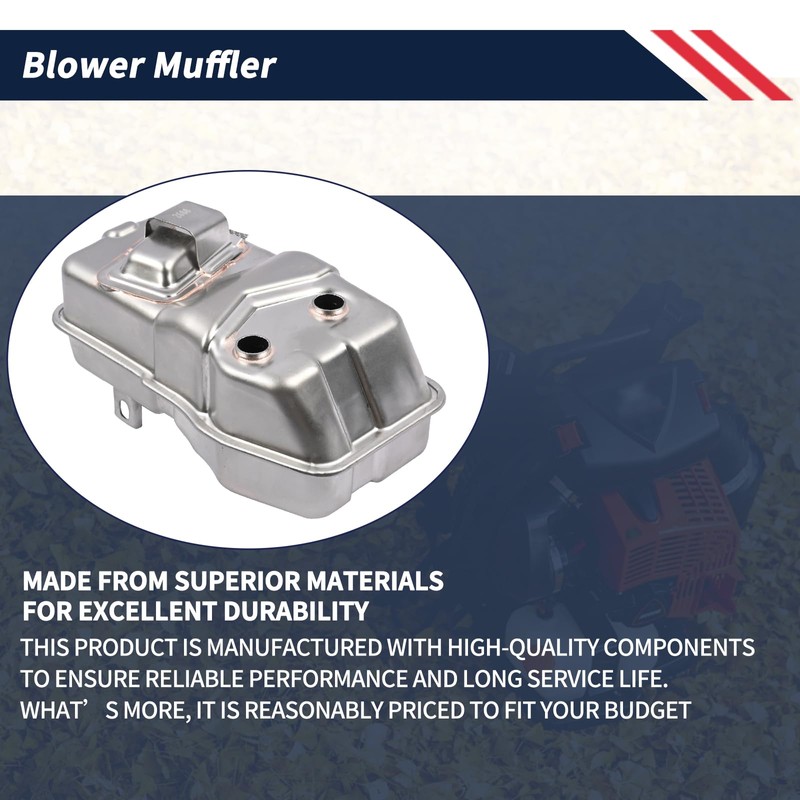 Promrmr Blower Muffler P100012130 Compatible with ECHO PB-8010H PB-8010T PB-9010H