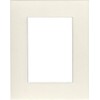 20x24 Cream Picture Mats with White Core Bevel Cut for