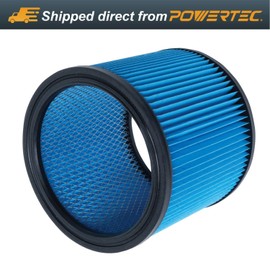 POWERTEC High Efficiency Filter Replacement for 90350/90304/90