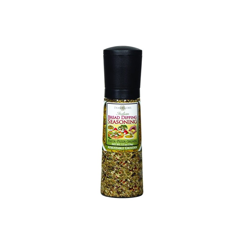 Dean Jacobs Jumbo Grinder- Bread Dipping Seasonings-5.5 oz
