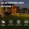 2 Set Solar Powered Garden Lights Patio Outdoor Waterproof Decorative