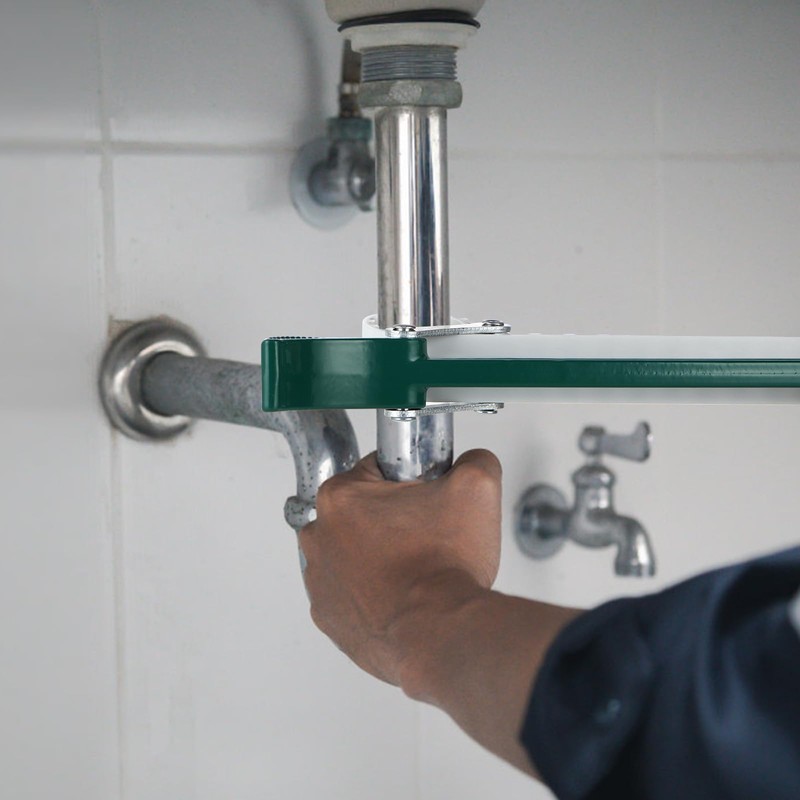 Sanbege 15" Belt Strap Wrench with Adjustable 36" Steel Wire