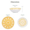 Larder & Vine 12-Piece Melamine Dinnerware Set: Durable, Lightweight, Break-Resistant