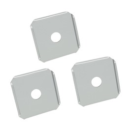 2025 Upgrade X-Blade Dual Mulching Blade Adapters Compatible With FERRIS Etc Most Standard Commercial Mowers Blades Which 2-1/2 inch Width And 5/8 inch Center Hole,Not Include Blades(3 pack)