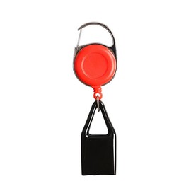 Pants Lighter Clip, Retractable Lighter Belt, Anti Lost Retractable Keychain Belt, Lighter Leash for Fishing Hiking,Lighter Protective Cover for Camping,Lighter Leash，House Supplies (Red)