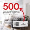 Grothe Calima 400 Mobile Wireless Doorbell Set with Front Doorbell,
