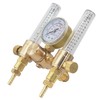 RX WELD Dual Output Argon Regulator Flow Meter Mig Tig