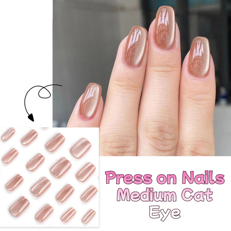 Virellay Press On Nails Press On Nails - Cat Eye