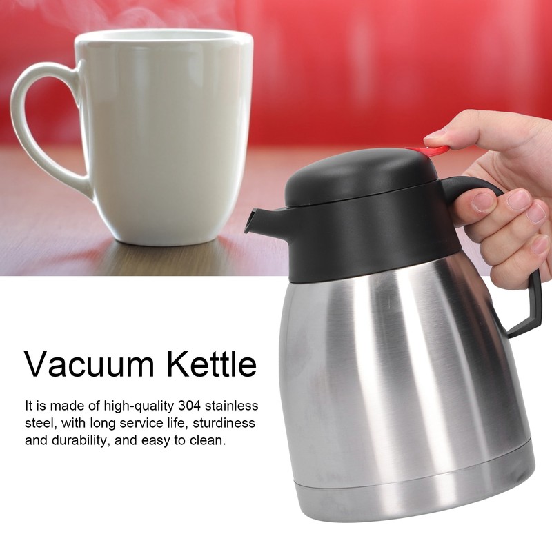 Large Capacity Thermal Jug 304 Stainless Steel Vacuum Insulation Kettle