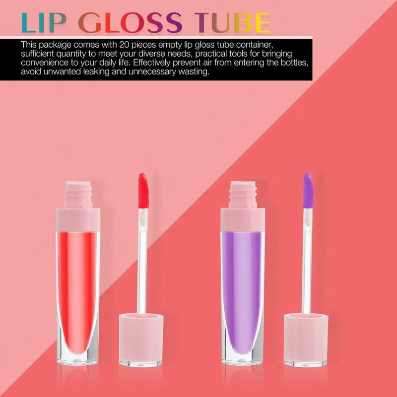 10 Envases De Bálsamo Labial Vacíos, Tubo De Labial C
