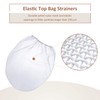Patelai 30 Pieces 5 Gallon Paint Strainer Bags White Regular