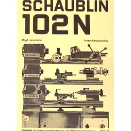 SCHAUBLIN No.102N Series High Precision Metal Lathes Catalog Manual