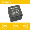 GROBARPART 4 Packs 12V 40A 4Rd93168001 Relay 4Rd 931 680-01