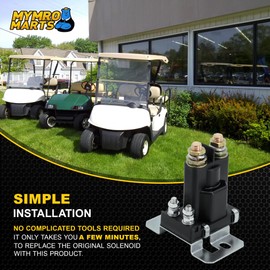 MYMRO 36V Solenoid Compatible with/Replacement for 1997-05 Club car DS Series (36-Volt Electric Motors) 1019759-01,240-22253