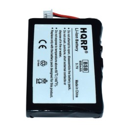HQRP Battery Compatible with Portable Electronic Devices MP3 Player, Radio, GPS Navigator, Handheld LCD TV, Remote Control, Portable Stereo Speaker System, Digital Book Reader