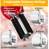 3 Thickness Adjustable Meat Tenderizer Attachment for Kitchenaid Mixers,Steak Cuber