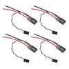 4Pcs Brushless ESC 45A 2 6S Power Supply RGB LED