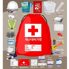 28 types of disaster preparedness bags, school safety education, earthquake and fire emergency kit