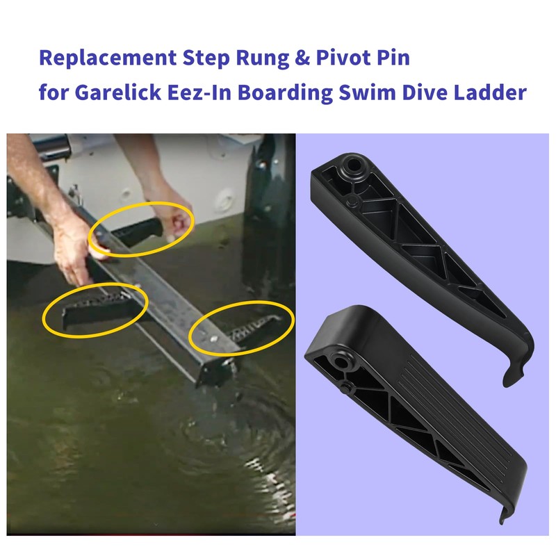 XQK Replacement Step Rung & Pivot Pin for Garelick EEZ-in