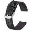 BISONSTRAP Leather Watch Straps, Casual Style Replacement Band for Men