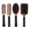 Herramientas De Peluquera Peine Redondo Para Peluq 4 Piezas