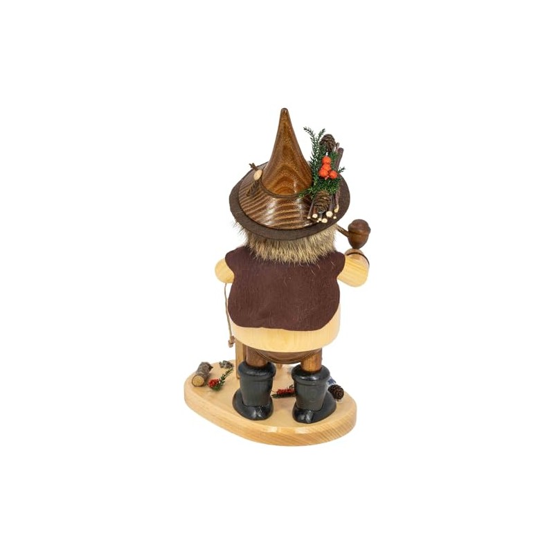 Drechselwerkstatt Uhlig DWU Erzgebirge Incense Smoker Man Christmas Decoration Craftsman,