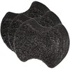 Spongeables Pedi-Scrub Foot Buffer, Charcoal Sweet Sangria, Contains Shea Butter