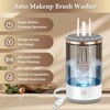 Limpiador De Brochas De Maquillaje, Limpiador Automático De Brochas De