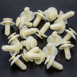 Rexka 20pcs Door Panel Retainers Clips Compatible with Ford N802900 Explorer F-150 F-250 F-350 Mustang Ranger