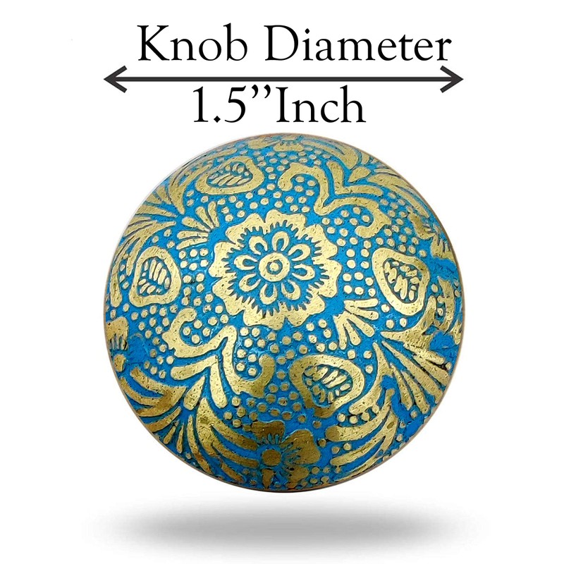 5MOONSUN5's Brass Door Knobs/Drawer Pulls Dresser Door Knobs/Pull and Push