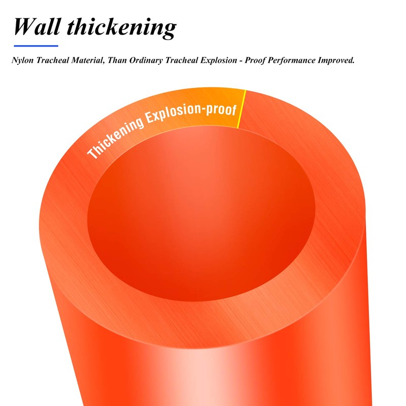 TAILONZ PNEUMATIC Orange 4mm or 5/32 inch OD 2.5mm ID