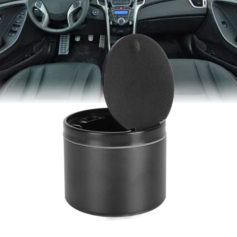 Mini Car Ashtray Multifunctional Anti Soot Flying Detachable Auto Ashtray