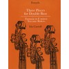 Three Pieces for Double Bass. [With P.F. accompaniment.] Fantasia in