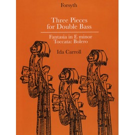 Three Pieces for Double Bass. [With P.F. accompaniment.] Fantasia in E minor. Toccata. Bolero. [Score and part.]